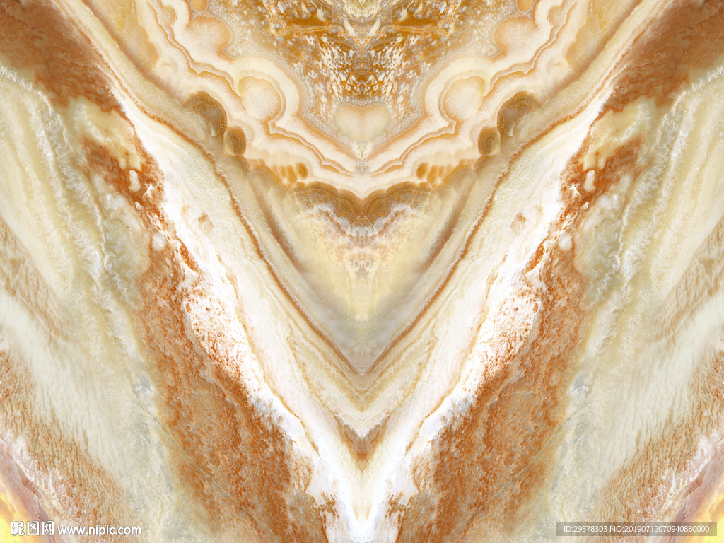 高档 山水纹理玉石 TIF合层