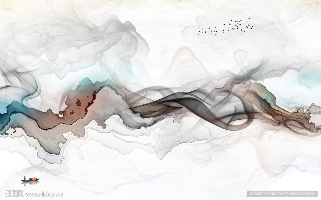 高大上创意高清壁画 TIF分层