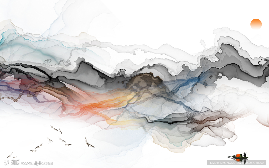 简约奢华创意壁画 TIF分层
