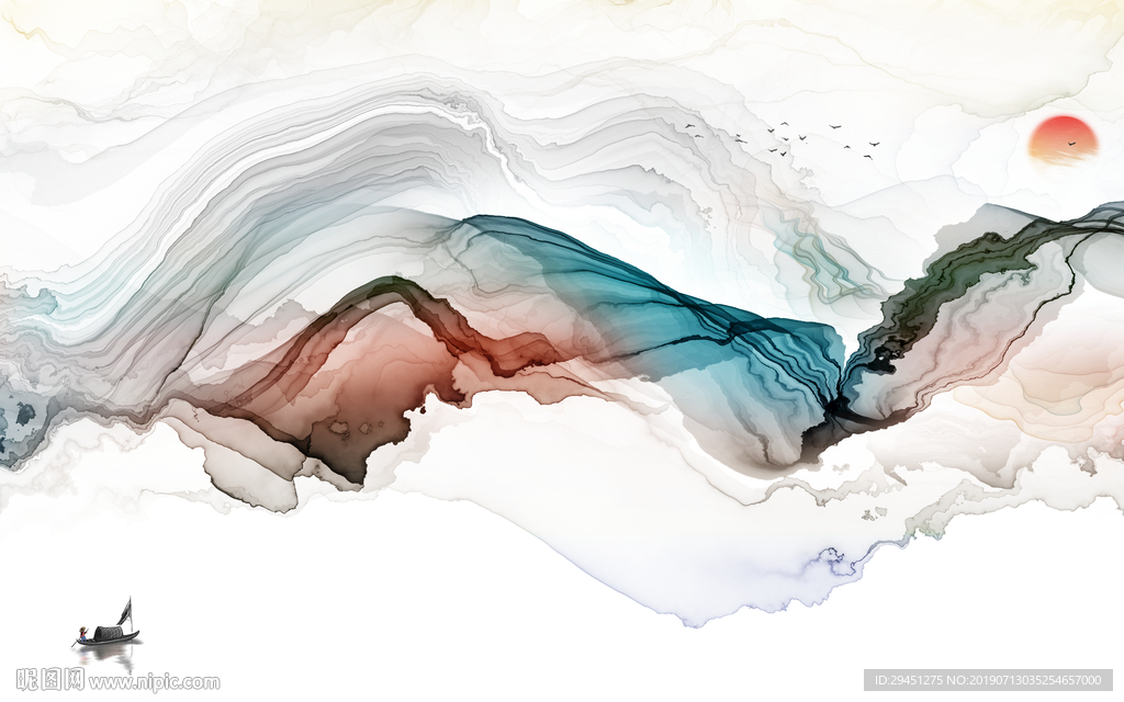 客厅创意高清壁画 TIF分层