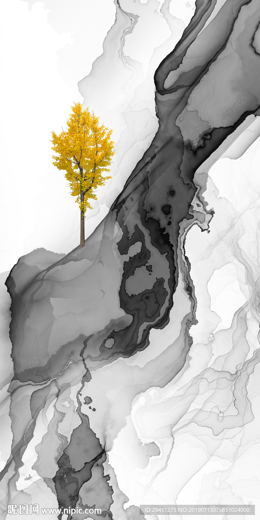 意境肌理中式线条 TIF分层