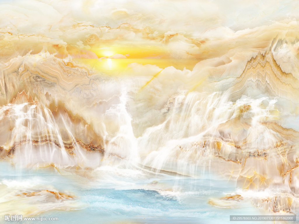 高档 石纹奢华纹理 TIF合层