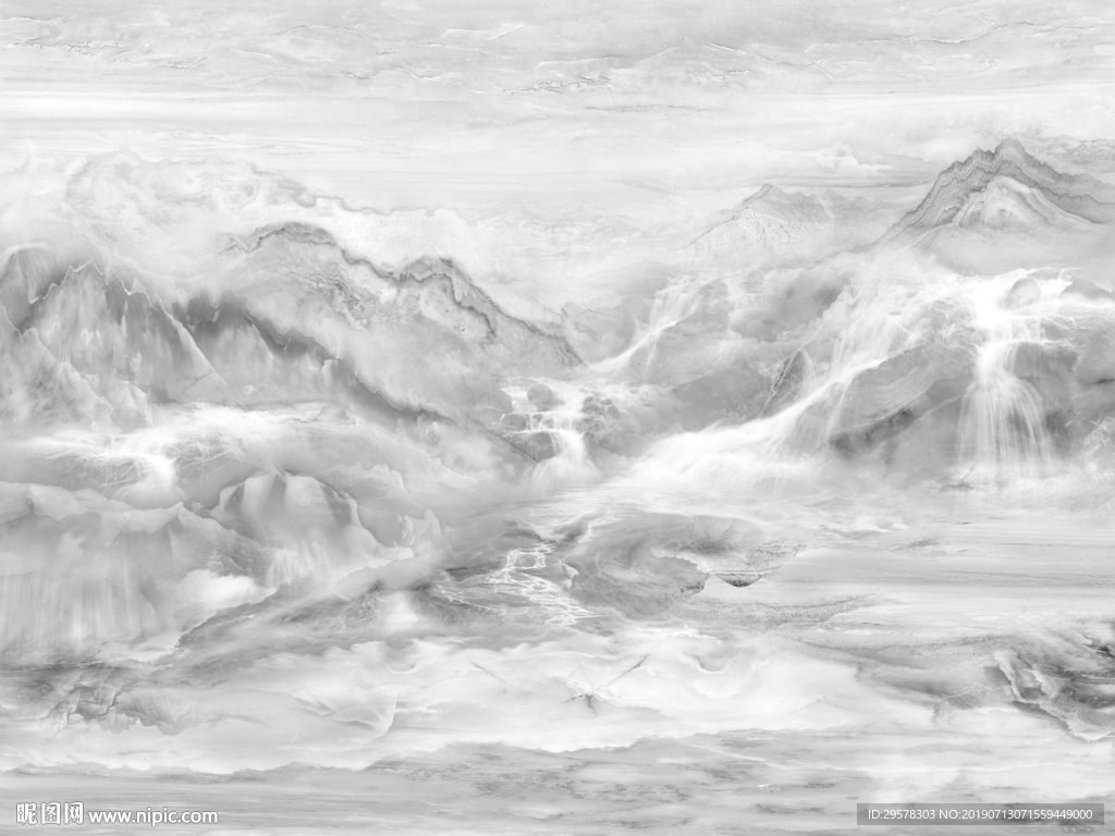 现代玉石大理石纹 TIF合层