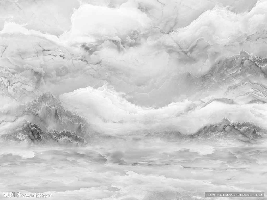 高档 高清玉石壁画 TIF合层