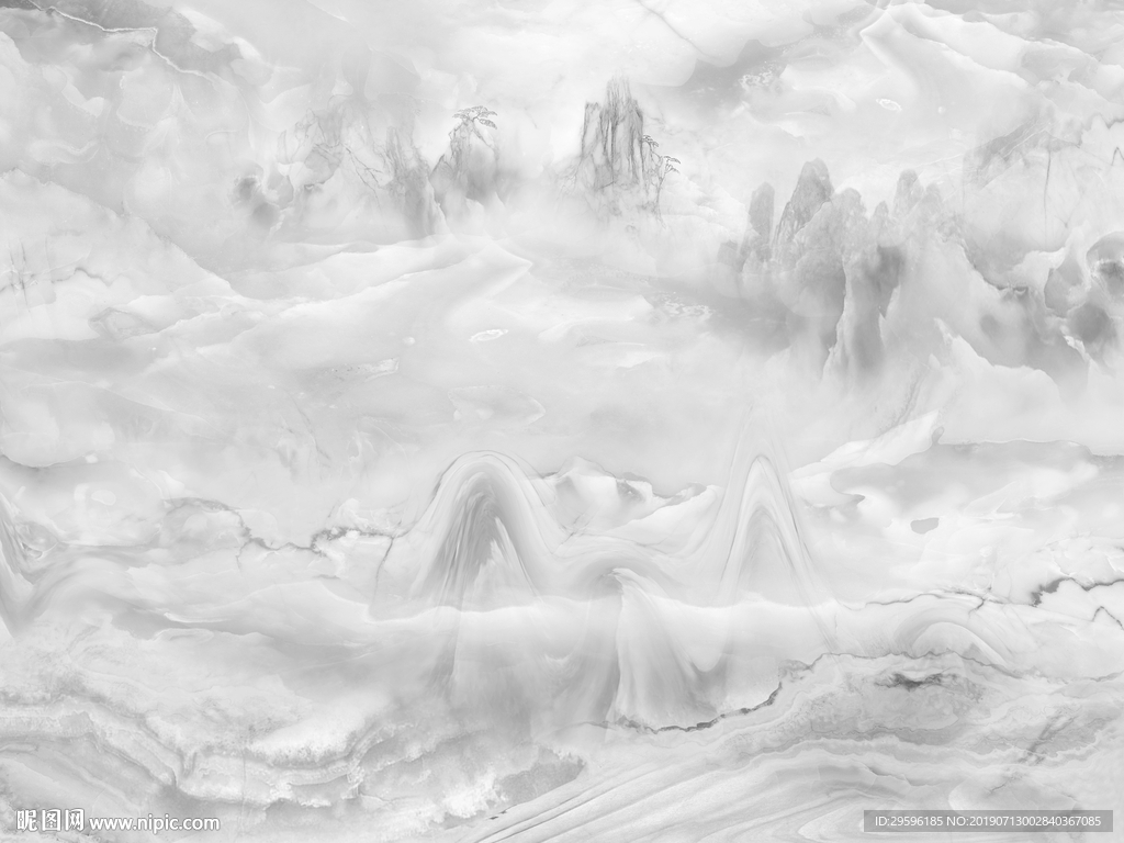 现代灰色石纹大板 TIF合层