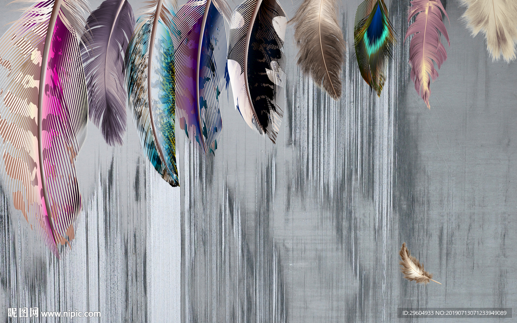 现代装饰画 高清TIF分层