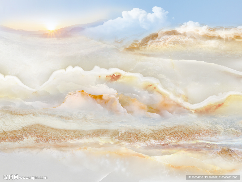 现代玉石纹 奢华TIF合层