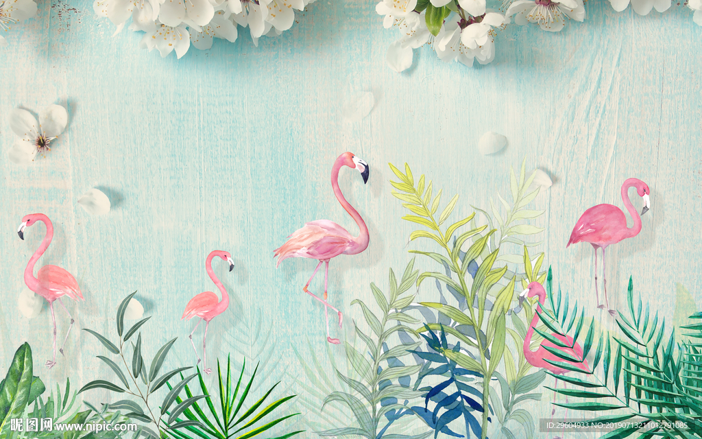 火烈鸟 高档TIF分层