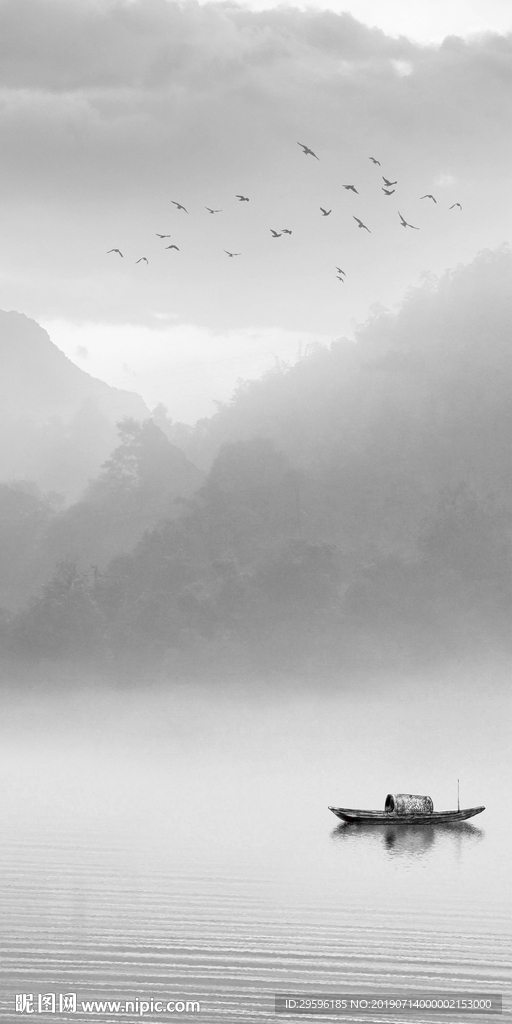 极品创意山水画 TIF分层