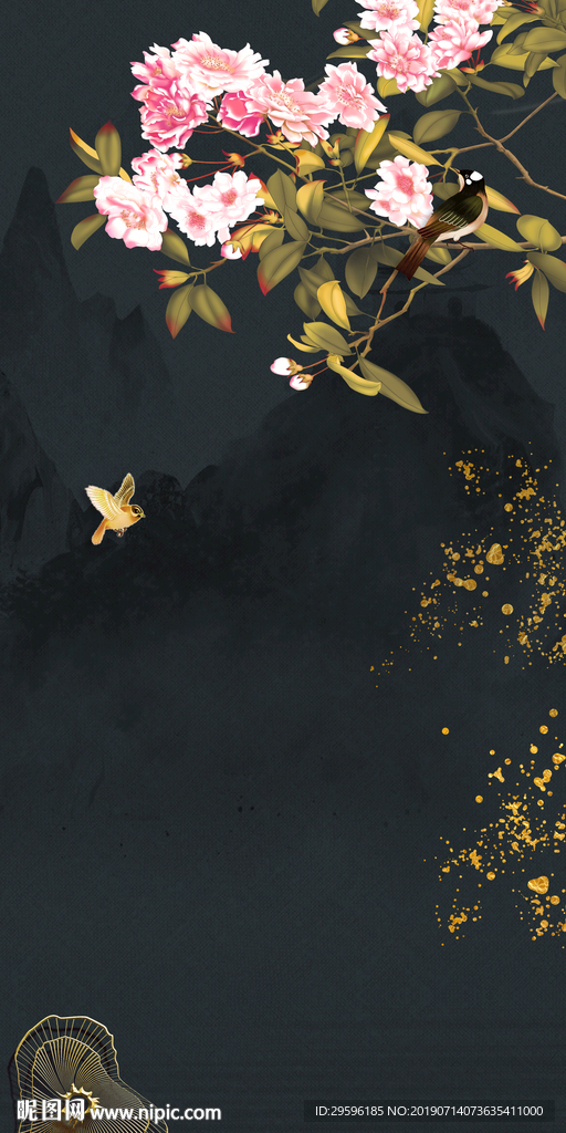 新中式精品装饰画 TIF分层