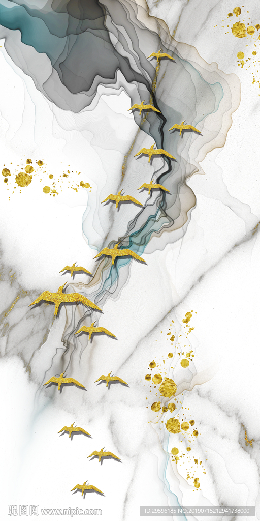 线条新爵士白玄关 TIF分层