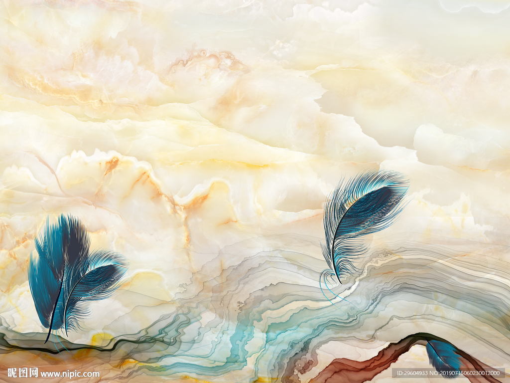 线条背景墙 高清TIF分层