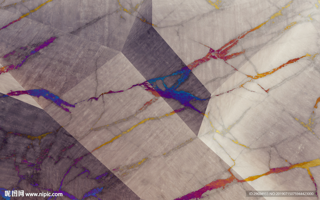 TIF合层 高温烧大理石 山水