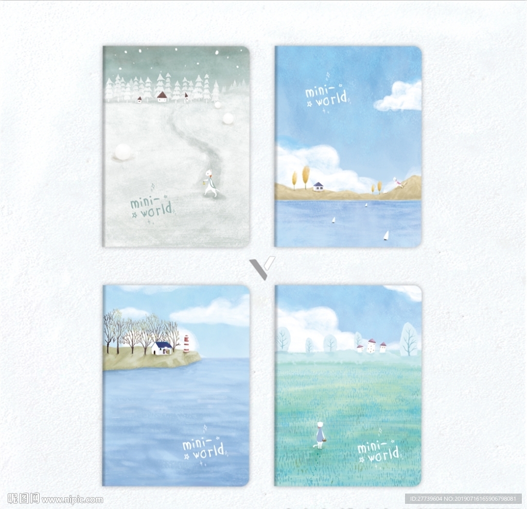 本子封面 小世界