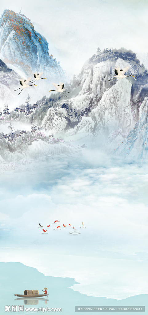 新中式新款精品玄关 TIF分层