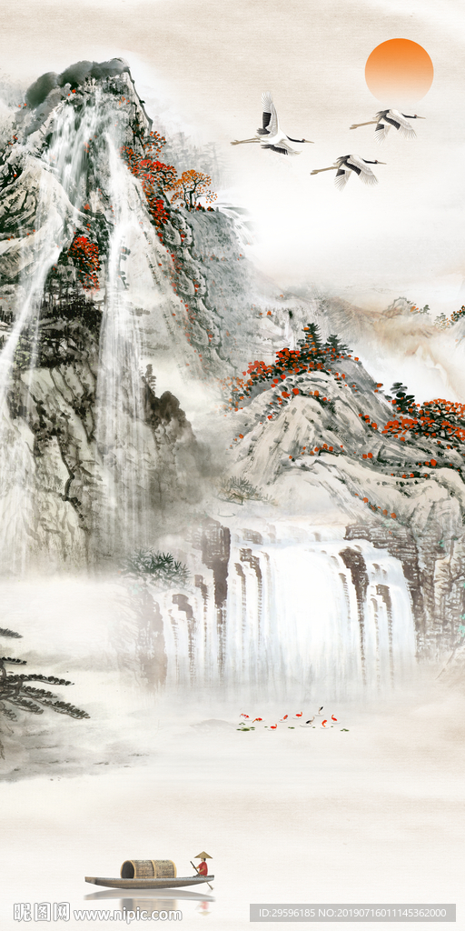 极品创意新玄关画 TIF分层