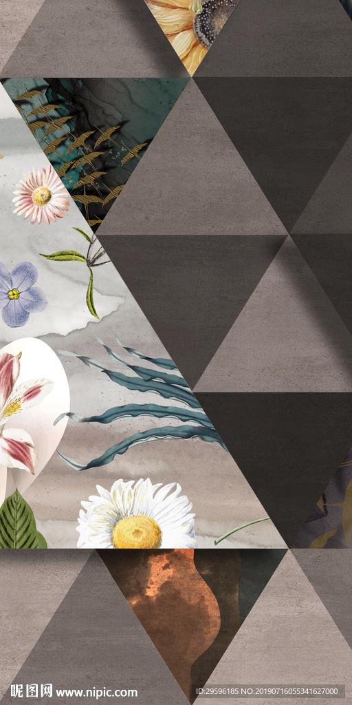 高清玄关高档画 TIF分层