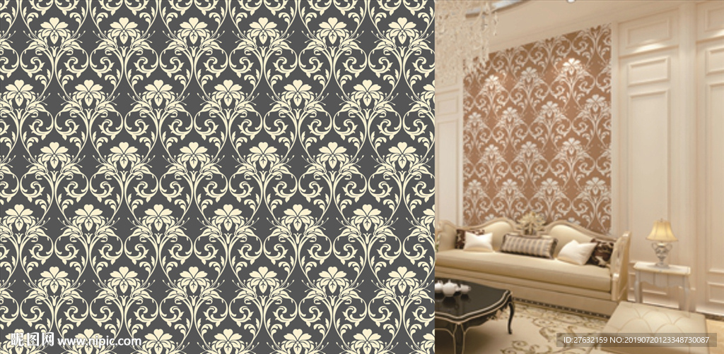 矢量花纹 花瓣花朵 电视背景