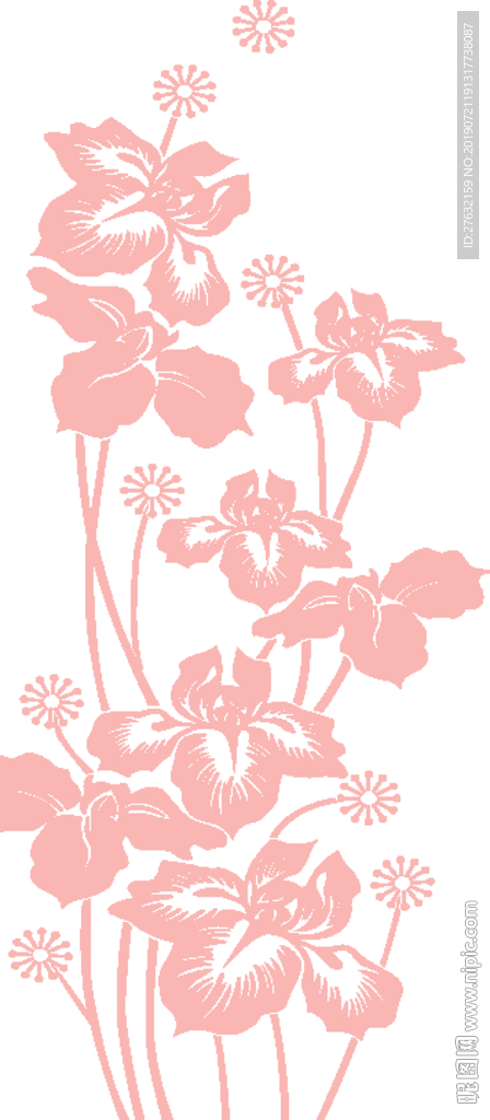 尽情绽放 鲜花儿童房硅藻泥