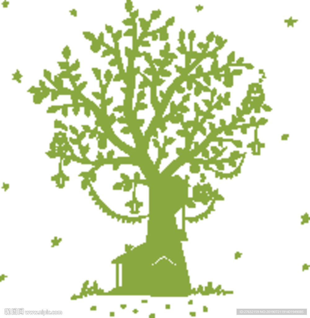 家庭幸福树好大一棵树