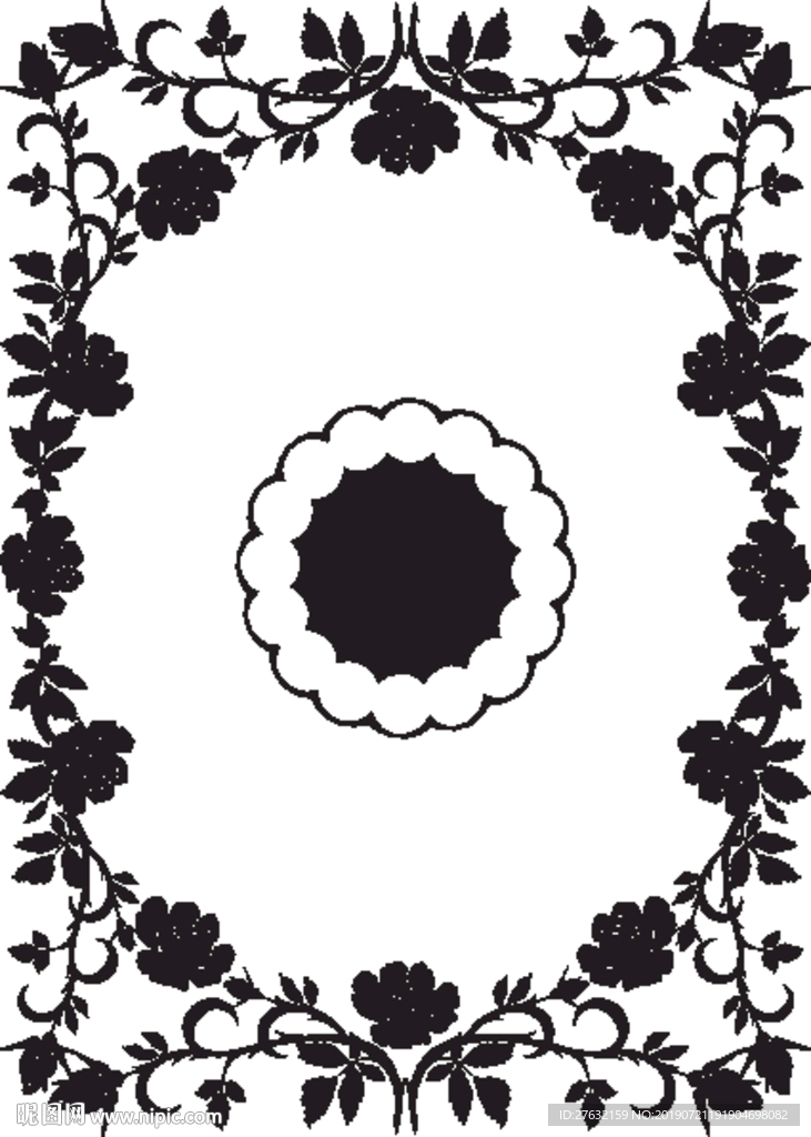 时尚花纹 矢量花纹 花瓣花朵