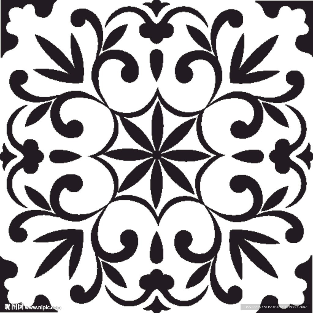 时尚花纹 矢量花纹 花瓣花朵