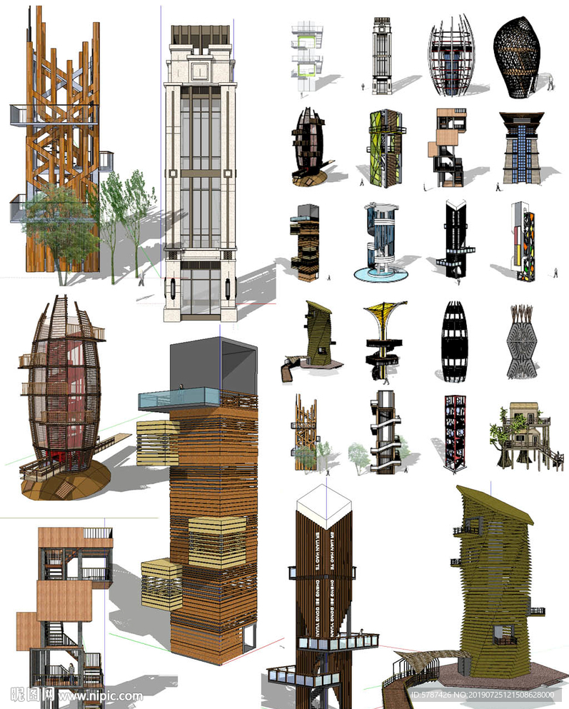 瞭望台景观平台