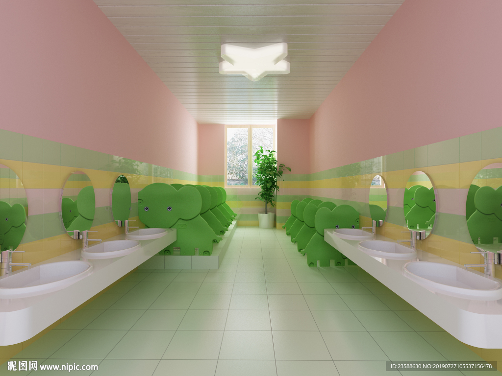 幼儿园卫生间