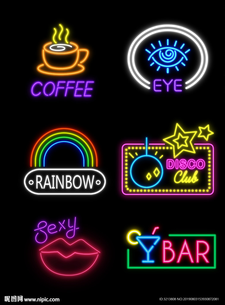 霓虹灯 LED 牌匾 装饰