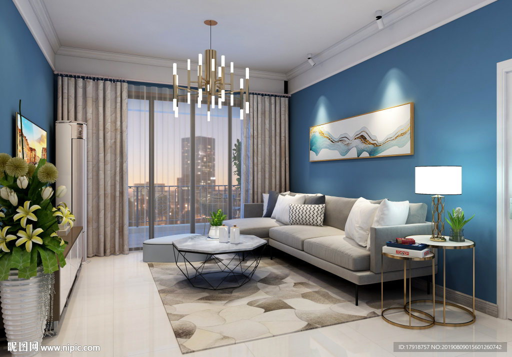 客厅简约现代风格