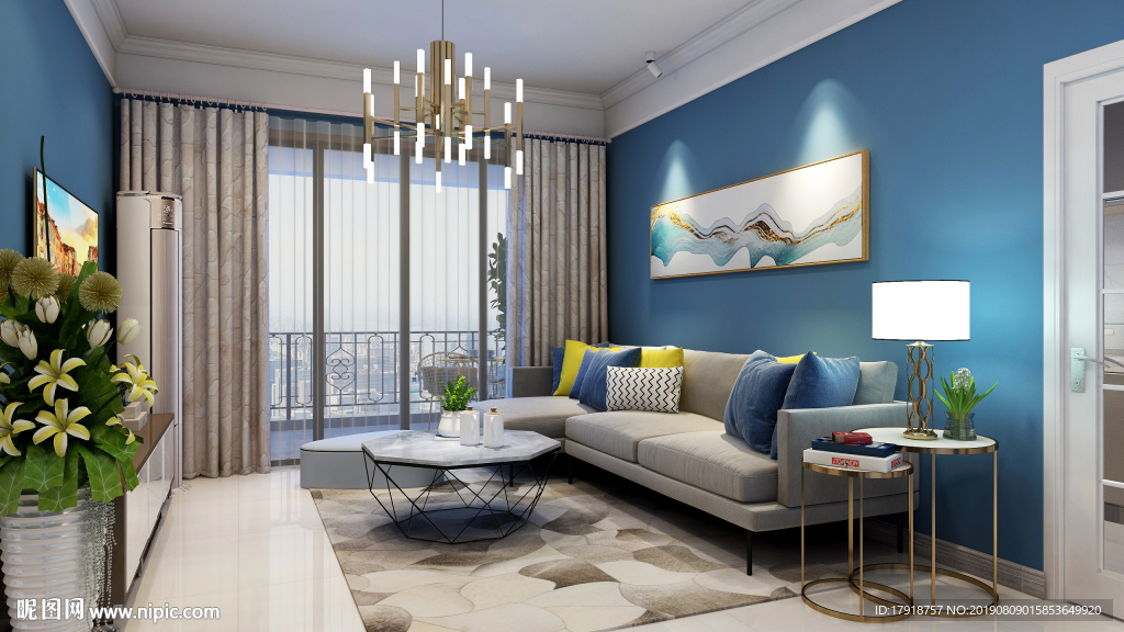 客厅简约现代风格