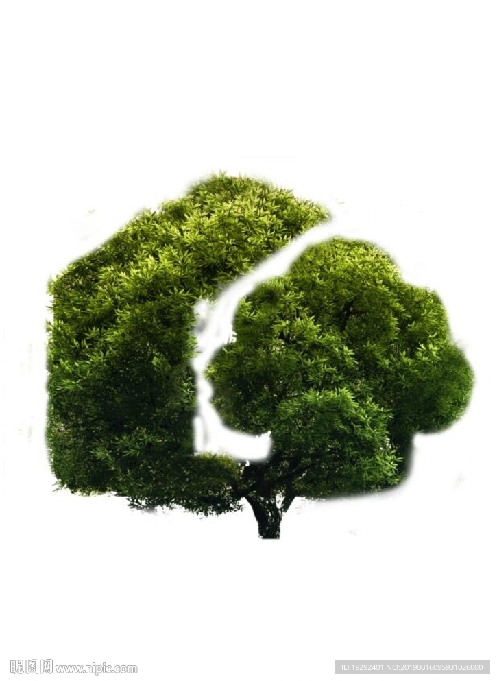 绿地集团logo绿树形象