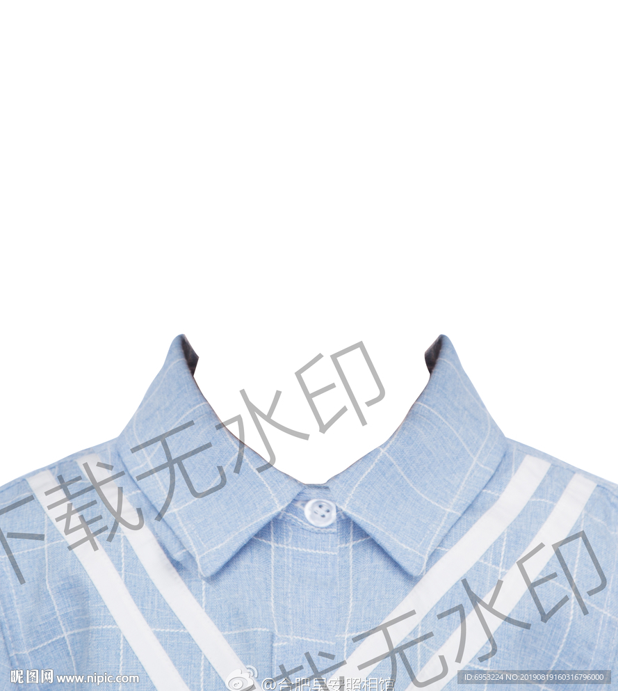 小孩证件照衣服