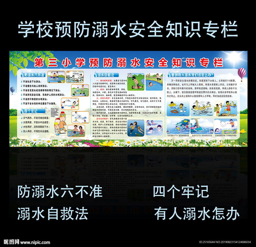 预防溺水安全知识专栏
