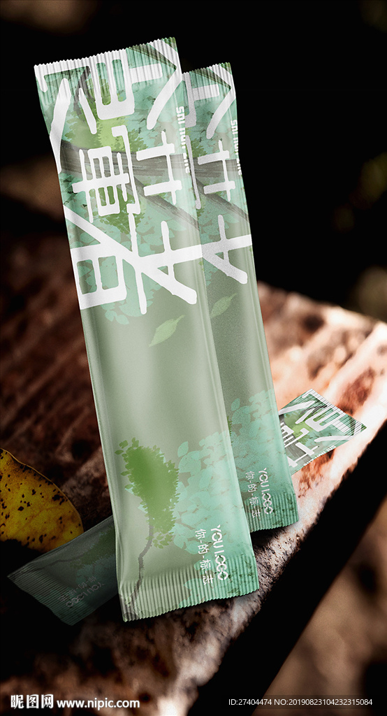 中秋国庆亲子餐筷套设计展开图