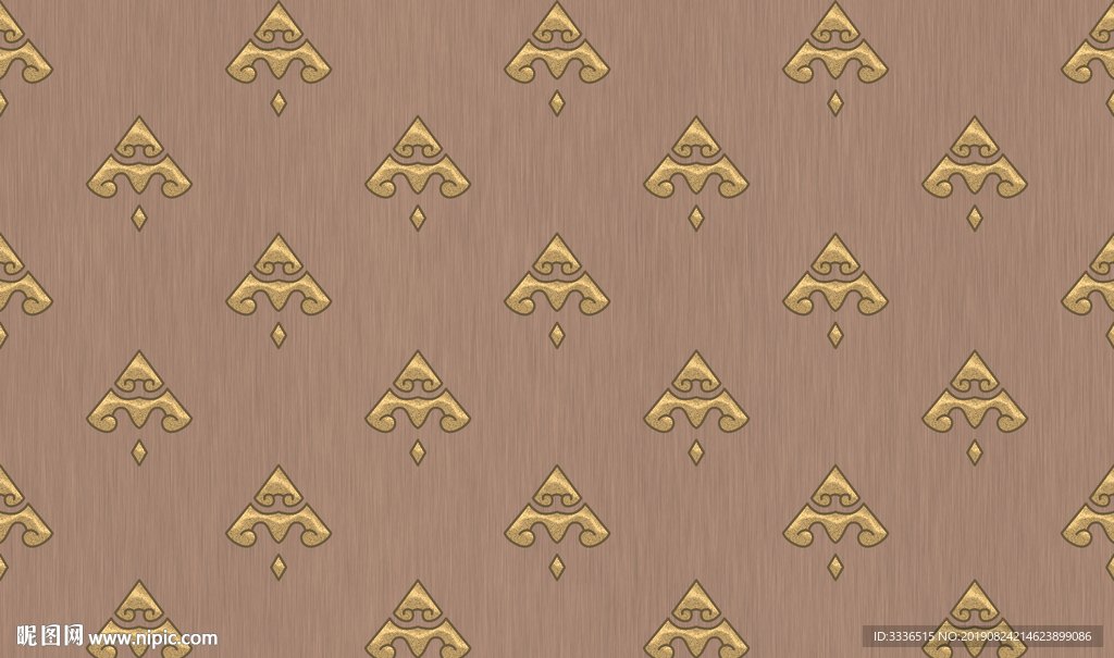 蒙古图案墙壁纸纹理素材