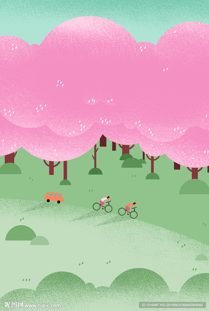 节气稿 地产 手绘 卡通