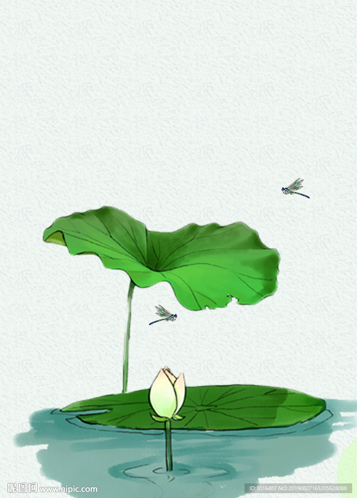 节气稿 微信稿 地产 手绘卡通