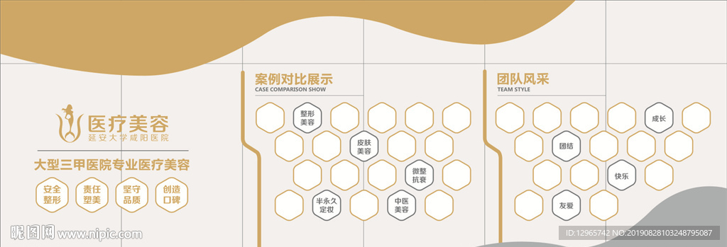 医疗美容文化墙