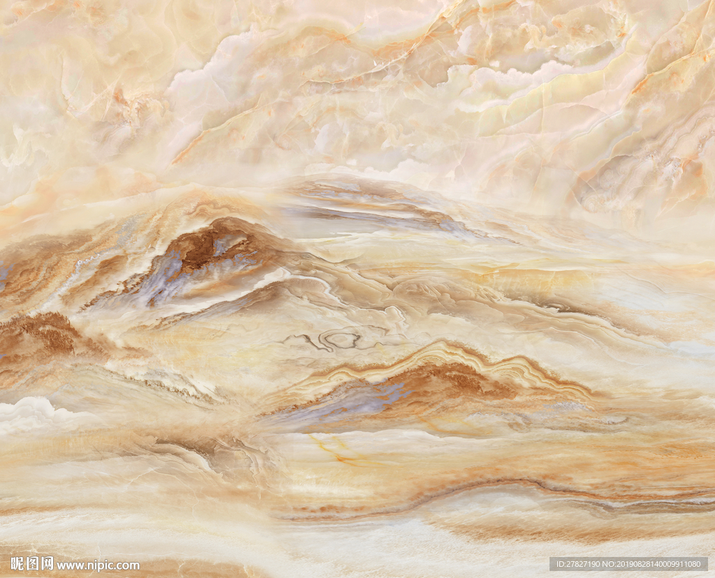 大理石纹  旭日东升  黄色石