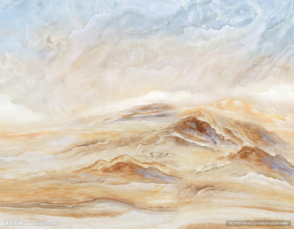 大理石纹  旭日东升  黄色石