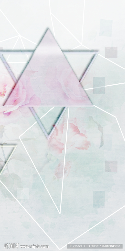 奢华装饰画 玄关TIF分层