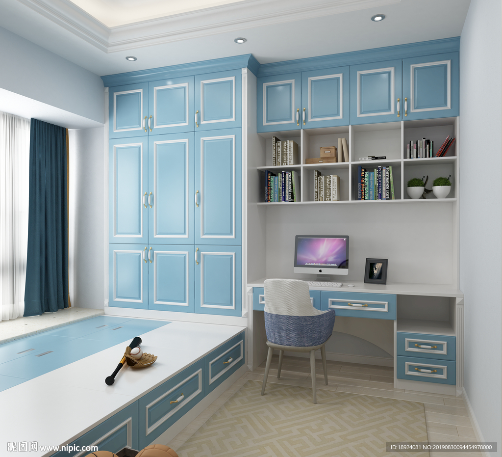 全屋定制 榻榻米效果图 超清