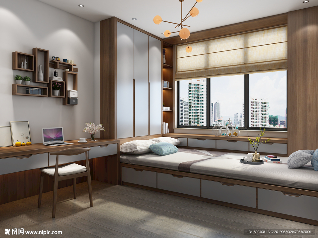 全屋定制 榻榻米效果图