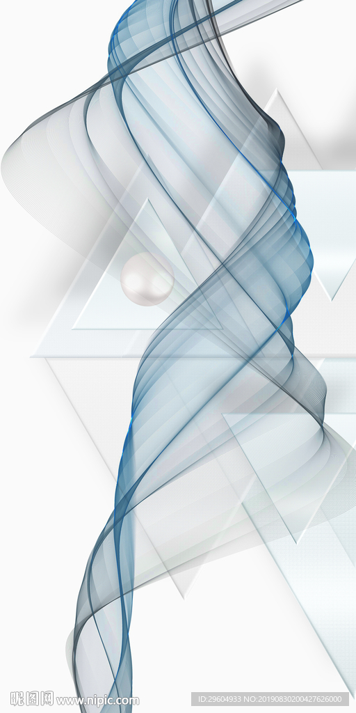 立体抽象画 TIF分层 抽象画