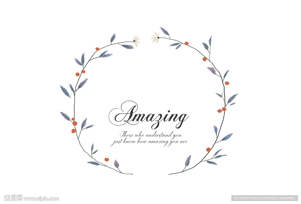 北欧插画风卡片惊奇