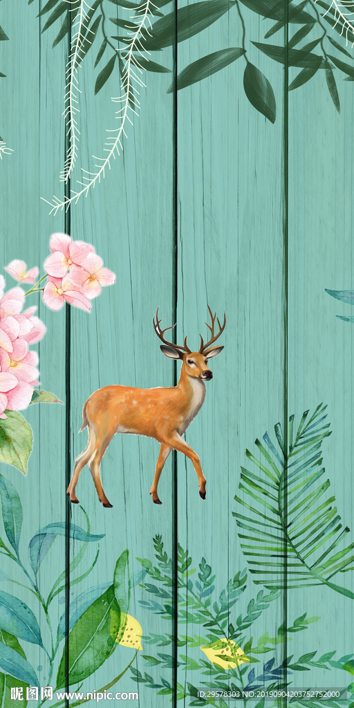 极品欧式玄关画 TIF分层