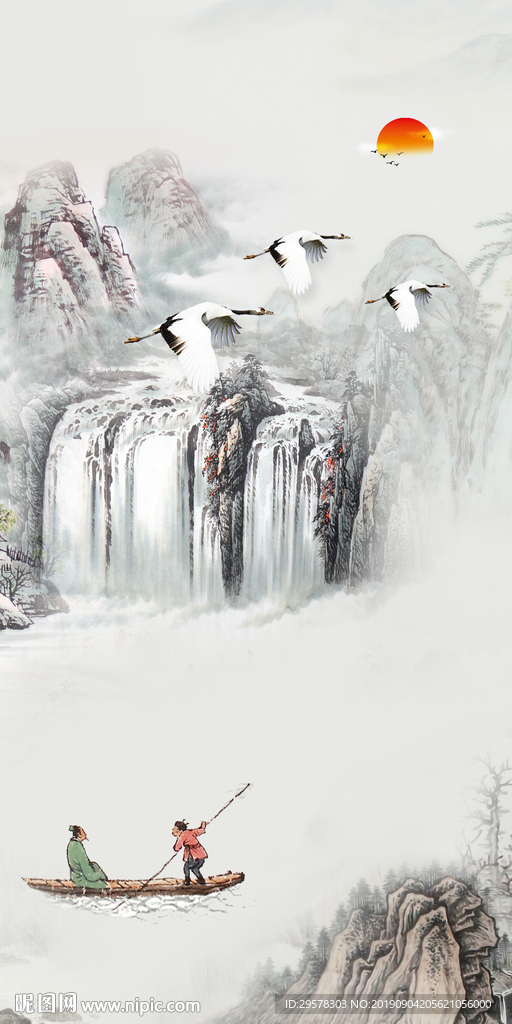 极品意境新国画 TIF分层