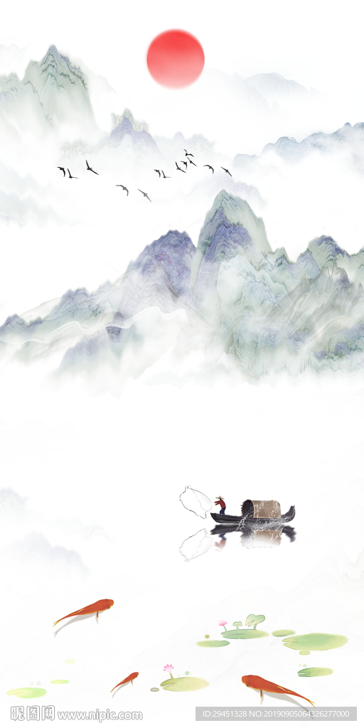 极品新玄关画 TIF分层画