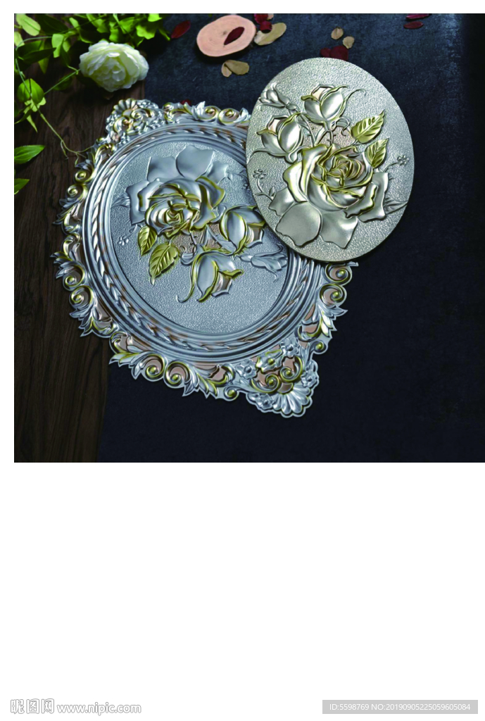 石膏灯盘描金  石膏线 装修